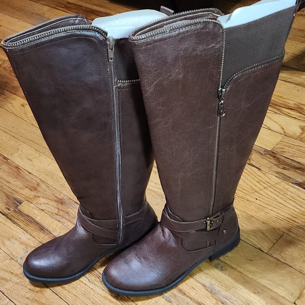 G by Guess Wide Calf Boots Size 8 - Picture 4 of 5